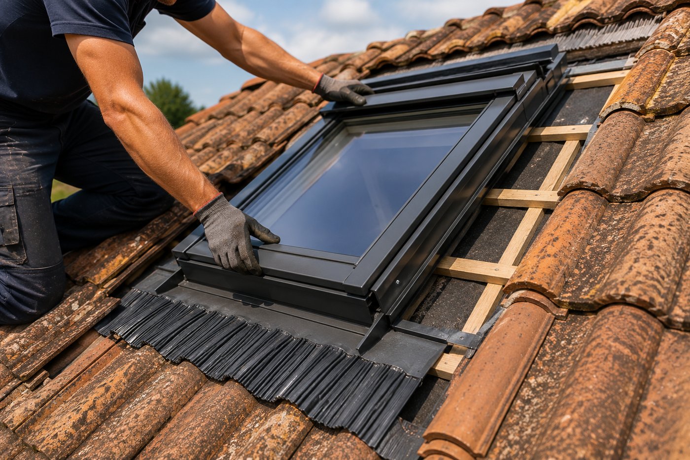 Installation et remplacement de Velux par DLCouverture, couvreur à Bouville en Seine-Maritime